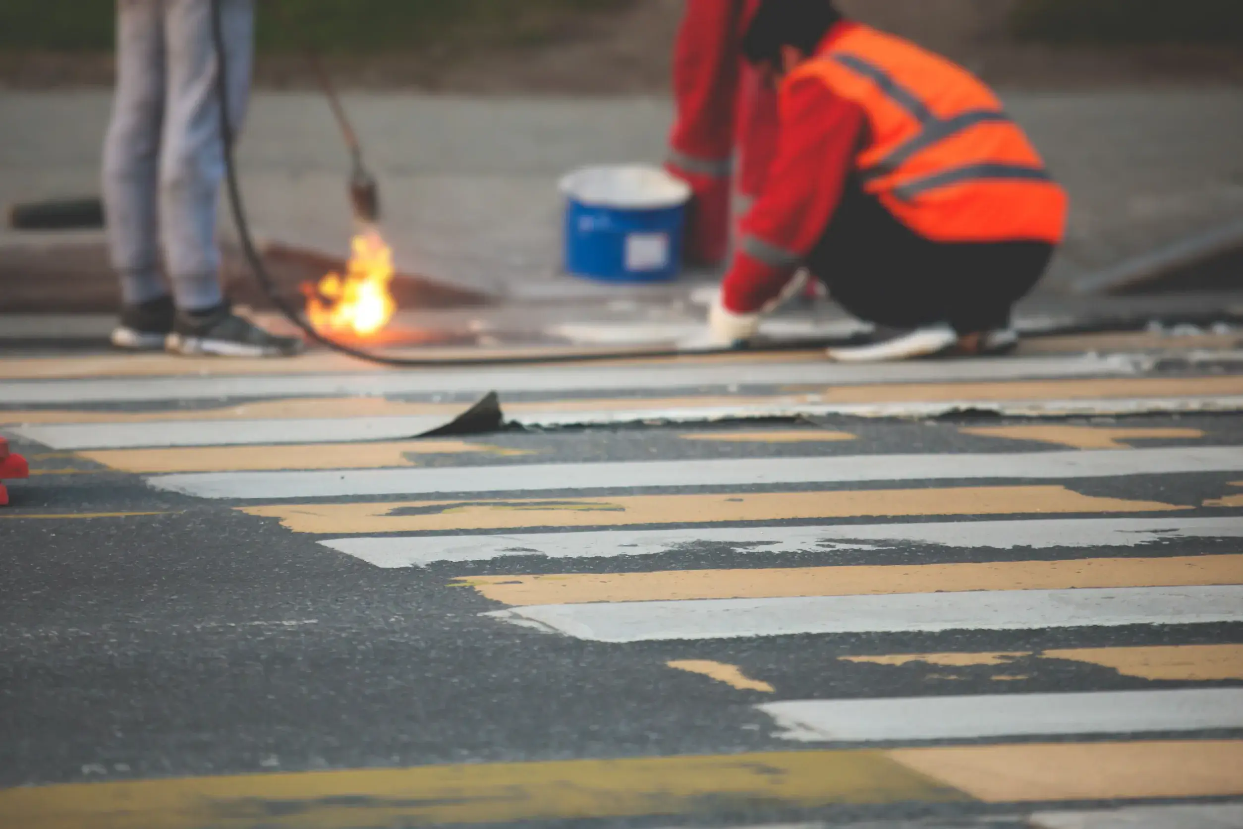 installation Modified Bitumen Roofing