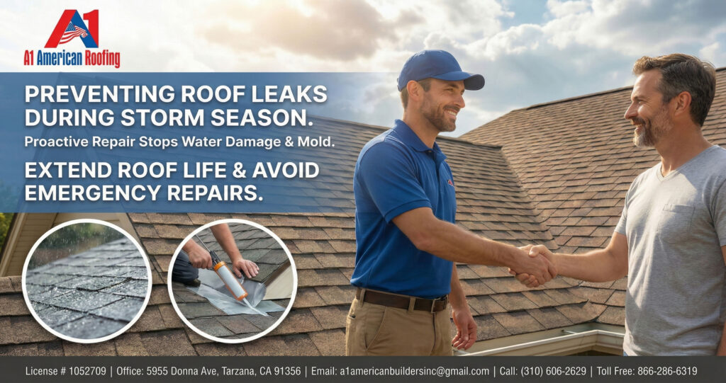 Preventing Roof Leaks During Storm Season